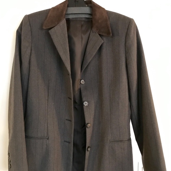 Jackets & Blazers - Brown dress coat
